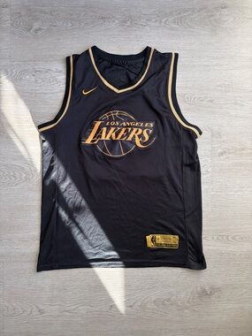 NBA Los Angeles Kobe Bryant Lakers Black & Gold Jersey